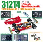 1/20 Maquette en kit FERRARI 312 T4 GP BELGIQUE 1979 - model factory hiro IK001