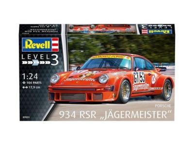 1/24 Maquette PORSCHE 934 RSR JAGERMEISTER - Revell - REV07031