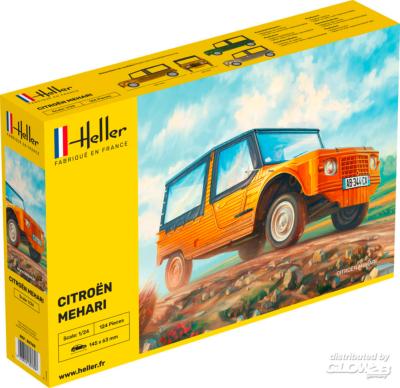 1/24 Maquette CITROEN MEHARI - HELLER 80760