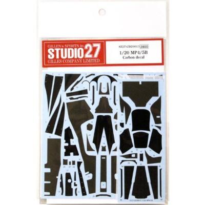 1/20 MC LAREN MP4/13 CARBON DECAL - STUDIO27 - S27-CD20014