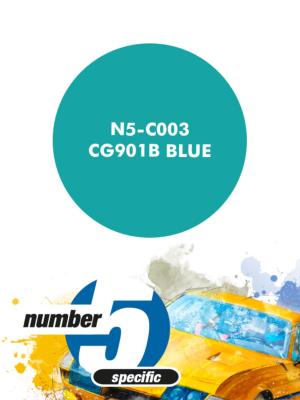 PEINTURE POUR AEROGRAPHE BLEU TURQUOISE LEYTON HOUSE - NUMBER FIVE- N5-C003