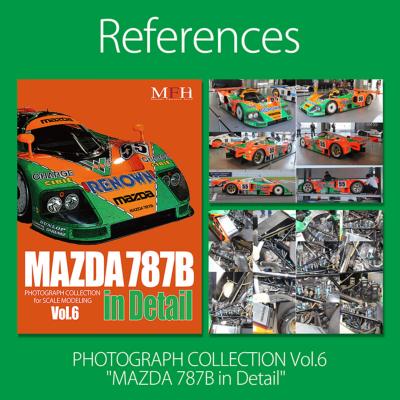 LIVRE PHOTOS MAZDA 787B EN DETAIL  - model factory hiro V06 PRECOMMANDE