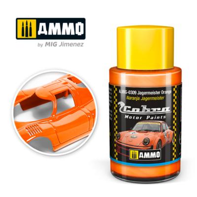 Peinture Cobra Motor Orange Jagermeister  - 30ml - Ammo- Mig-0309