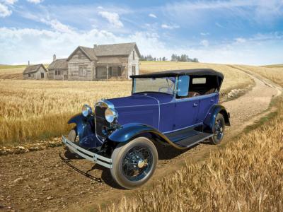 1/24 Maquette FORD MODEL A PHAETON 1930 - ICM - ICM24050