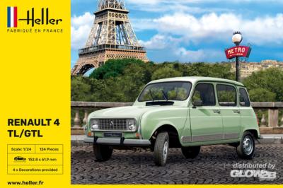 1/24 Maquette RENAULT 4L - HELLER 80759 -