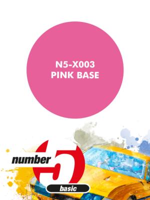 PEINTURE POUR AEROGRAPHE BASE ROSE - NUMBER FIVE- N5-X003