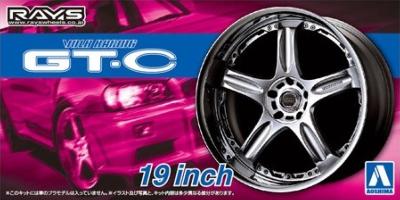 1/24 - 4 Roues volk racing GT-C  -19 pouces - AOSHIMA - AOS05461