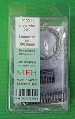 Durite  diam 0.6mm + 60 connecteurs 3D- model factory hiro MFHP1232