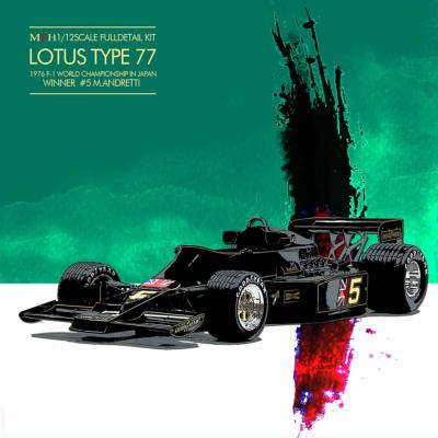 1/12 maquette en kit - LOTUS TYPE 77 GP JAPON 1976 - model factory hiro K848 - PRECOMMANDE