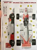 1/43 Maquette en kit Mc LAREN MP4/2B monaco 1985 WORLD CHAMPION 1985- TAMEO - WCT085