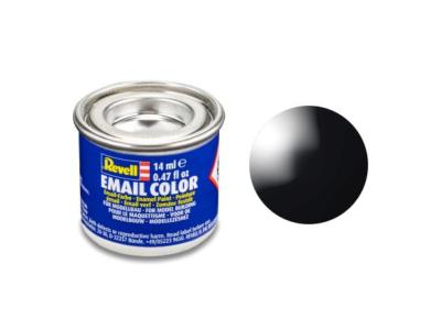 PEINTURE REVELL COLOR EMAIL 14ML NOIR BRILLANT - REV32107