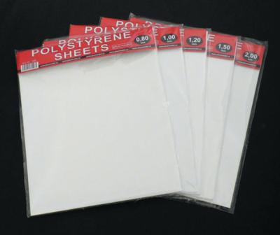 PLAQUE POLYSTYRENE 0.3MM - PLUSMODEL - PLU522