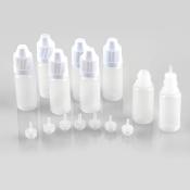 8 FLACONS PLASTIQUE 10ml-  HELLER 99015