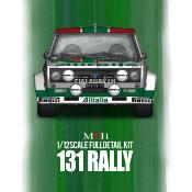 1/12 maquette en kit - FIAT 131 RALLYE 1978- model factory hiro K851 - PRECOMMANDE