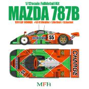1/12 maquette en kit - MAZDA 787B vainqueur Le mans 1991 - model factory hiro K628 précommande