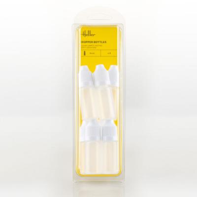 8 FLACONS PLASTIQUE 10ml-  HELLER 99015