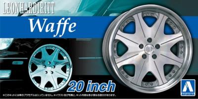 1/24 - 4 Roues Leonhardiritt waffe  -20 pouces - AOSHIMA - AOS05372
