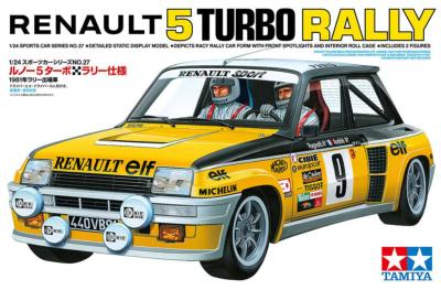 1/24 Maquette RENAULT 5 TURBO RALLYE  - Tamiya - TAM24027 