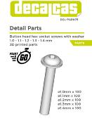 RIVETS 1.0mm-1.1mm -1.2mm- 1.3mm 1.4mm, - DECALCAS- DCL-PAR075