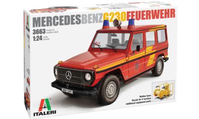 1/24 Maquette MERCEDES G230 POMPIERS - ITALERI - ITA3663