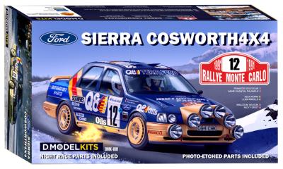 1/24 Maquette FORD SIERRA COSWORTH 4X4 MONTE CARLO 1991 - D.MODEL - DMK001