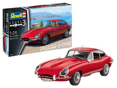 1/24 Maquette JAGUAR TYPE E COUPE - Revell - REV07668