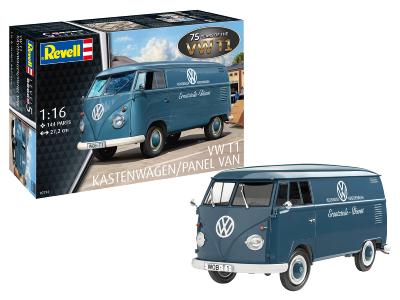 1/16 Maquette Coffret VW T1 panel van  75TH Anniversaire - Revell - REV07742