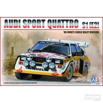 1/24 Maquette - AUDI QUATTRO S1 MONTE CARLO 1985 - NUNU - NU-24035