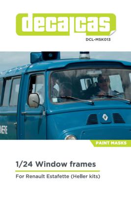 WINDOWS MASK 1/24 ESTAFETTE RENAULT - DECALCAS - DCL-MSK013