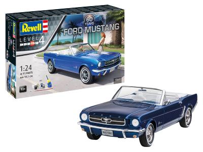 1/24 Maquette COFFRET FORD MUSTANG 60E ANNIVERSAIRE - Revell - REV05647