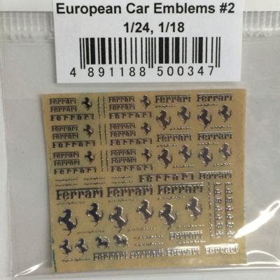 1/24 - 1/18 FERRARI METAL EMBLEMS en relief - MSMA034