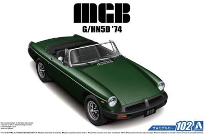 1/24 maquette MG-B -MK3 1974- AOSHIMA - AOS05686