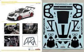 ZSKCF006 - 1/24 DECAL CARBONE PORSCHE 911GT3  - ZoomOn- 