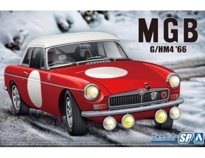 1/24 maquette MG-B -RALLYE 1968 - AOSHIMA - AOS06126