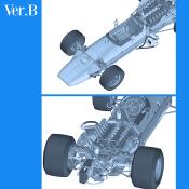 1/12 maquette en kit - MATRA MS11 DUTCH 1968 # 17 - model factory hiro K844 - 