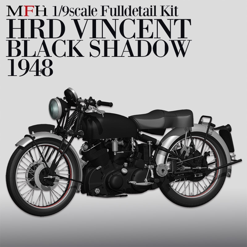 1/9 KIT HRD VINCENT Black shadow 1948 - model factory hiro MFH K567