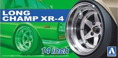 1/24 - 4 Roues Long champ XR-4 14 pouces - AOSHIMA - AOS05257