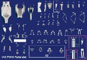 1/43 kit WILLIAMS FW16 GP BRESIL 1994. model factory hiro k535