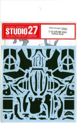 1/12 CARBON DECALS GSX-RR 2020- STUDIO27 - S27-CD12011