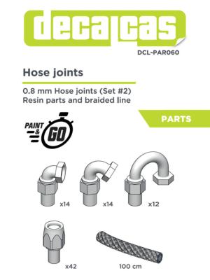 HOSE JOINT 0.8MM SET2 - DECALCAS - DCL-PAR060