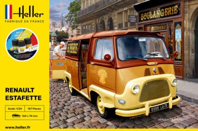 1/24 Maquette STARTER KIT RENAULT ESTAFETTE - HELLER 56743