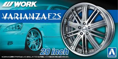1/24 - 4 Roues Work varianza F2S -20 pouces - AOSHIMA - AOS05383
