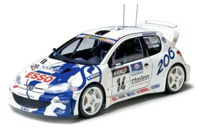 1/24 Maquette PEUGEOT 206 WRC - Tamiya - TAM24221