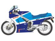 DECAL 1/12 - SUZUKI RG500 89' - BLUE STUFF - BS12-028