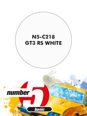 PEINTURE POUR AEROGRAPHE BLANC PORSCHE GT3 RS-30 ML - NUMBER FIVE- N5-C218