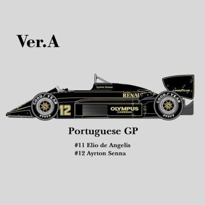 1 12 Model In Kit Lotus 97t Gp Portugal 1985 A Senna Model Factory Hiro K34 Ebay