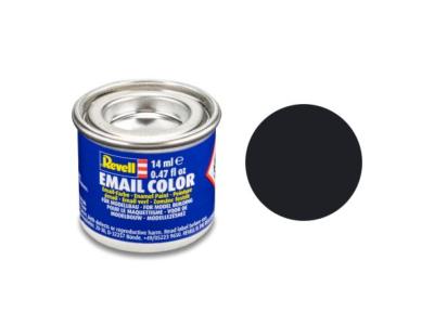 PEINTURE REVELL COLOR EMAIL 14ML NOIR MAT- REV32108