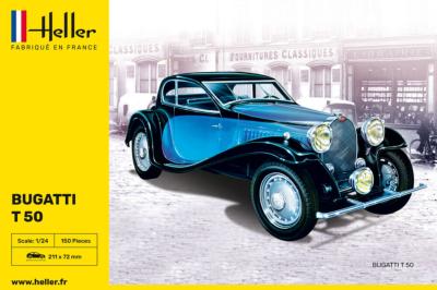 1/24 Maquette BUGATTI T50 - HELLER - HEL80706