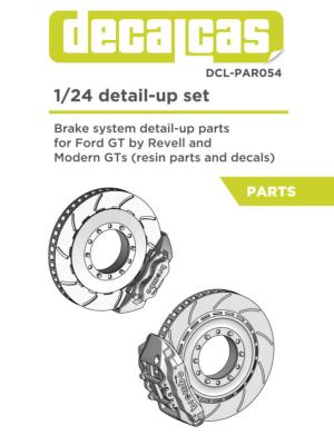 1/24 BRAKES FORD GT LE MANS 2017 - DECALCAS - DCL-PAR054