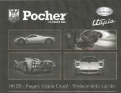 1/8 Maquette en kit PAGANI UTOPIA COUPE Rinascimento Lucido - POCHER - POC-HK120 PRECOMMANDE